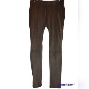 Baccini dark khaki stretch pants